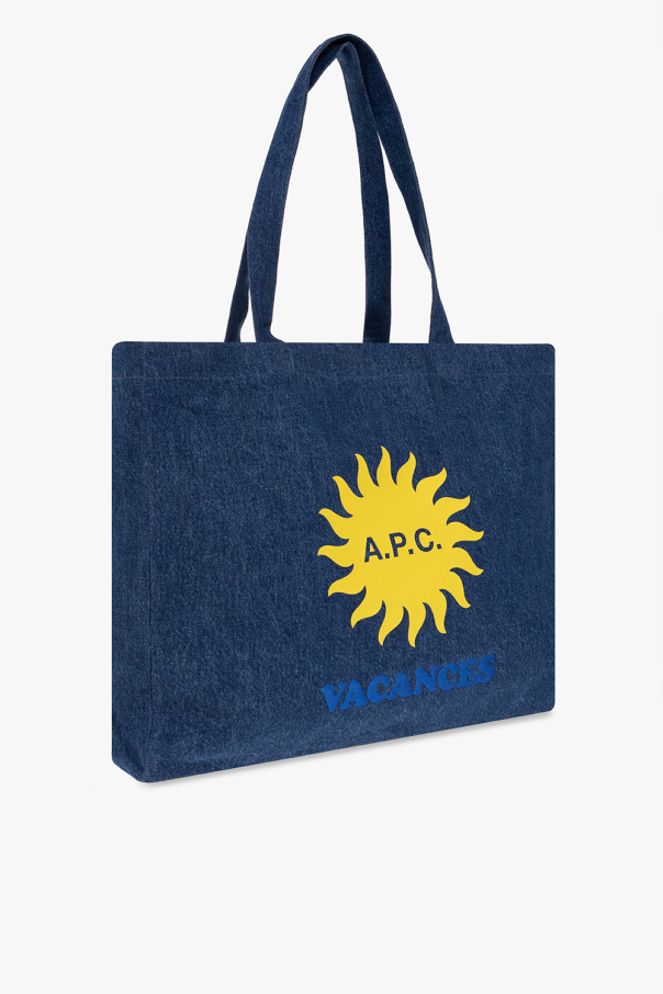 ★A.P.C.★ Diane Tote Bag Blue VIALNM61443IAA Diane Tote bag - A.P.C - Cotton - Blue